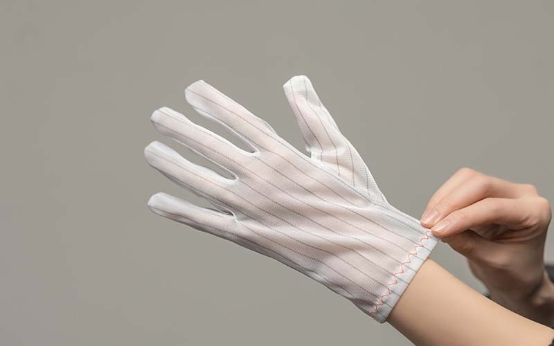 Antistatic Gloves 1.0 Strip With Zig-Zag-Seam
