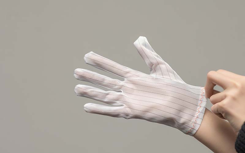 Antistatic Gloves 1.0 Strip With Zig-Zag-Seam