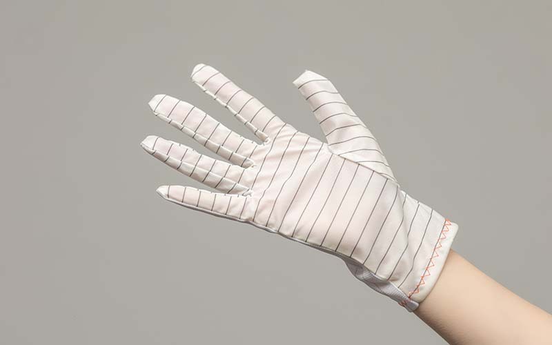 PU Palm-Antistatic Gloves For Working, Cleaning Room