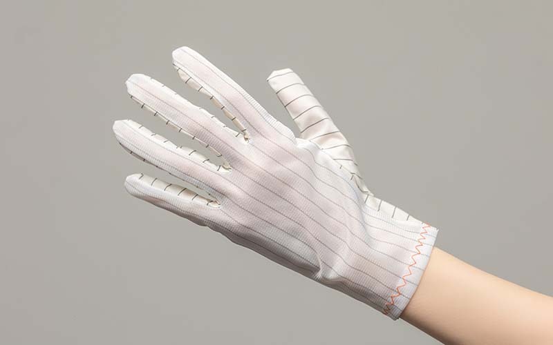 PU Palm-Antistatic Gloves For Working, Cleaning Room