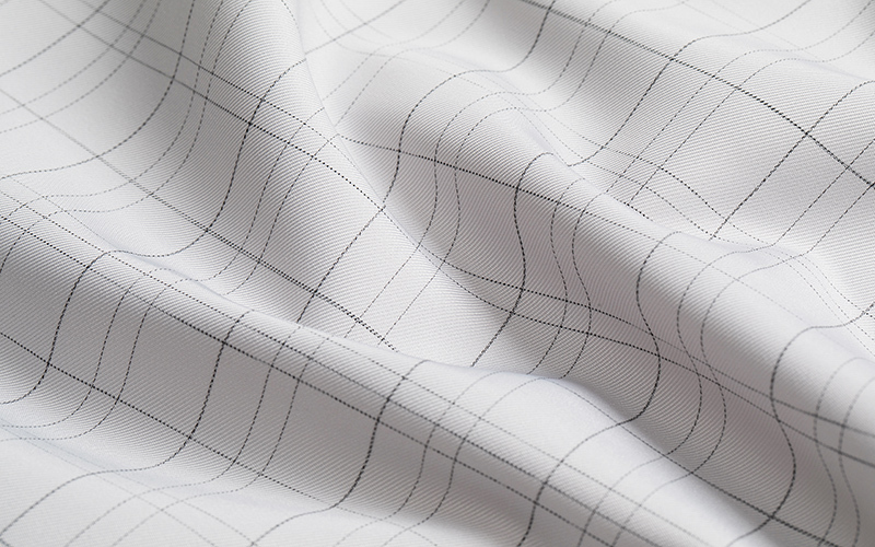 Anti-static Polyester ESD And Flame Retardant Fabric Grid For Petrochemicals