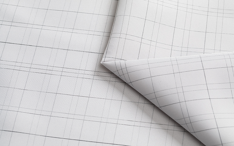 Anti-static Polyester ESD And Flame Retardant Fabric Grid For Petrochemicals