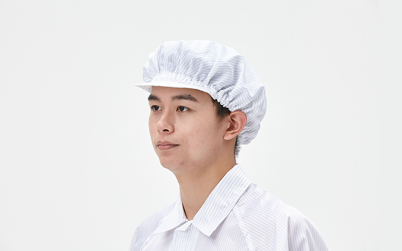 Flexible anti-static and dust-proof worker's cap