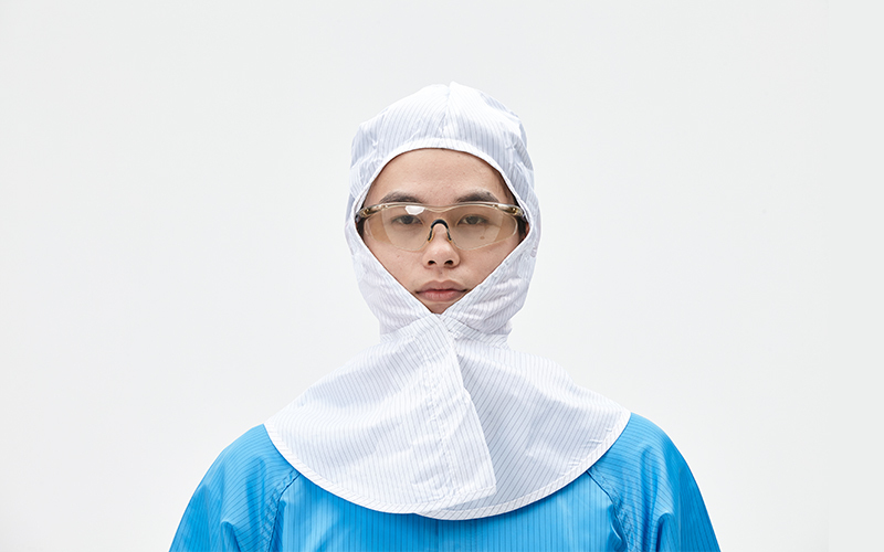 Anti-static and dust-proof hexagonal shawl hat