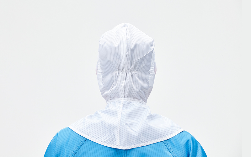 Anti-static and dust-proof hexagonal shawl hat