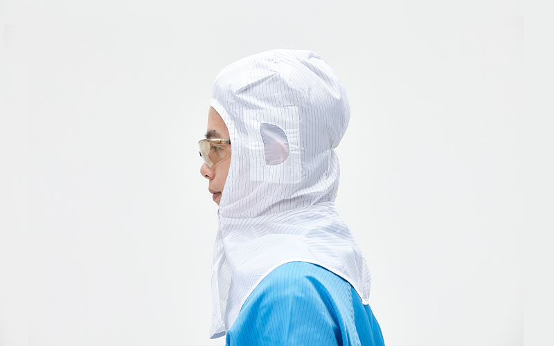 Anti-static and dust-proof hexagonal shawl hat