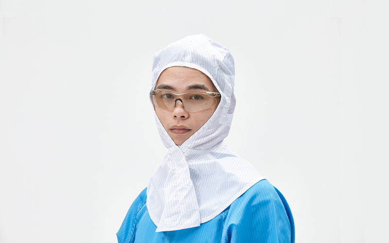 Anti-static and dust-proof hexagonal shawl hat