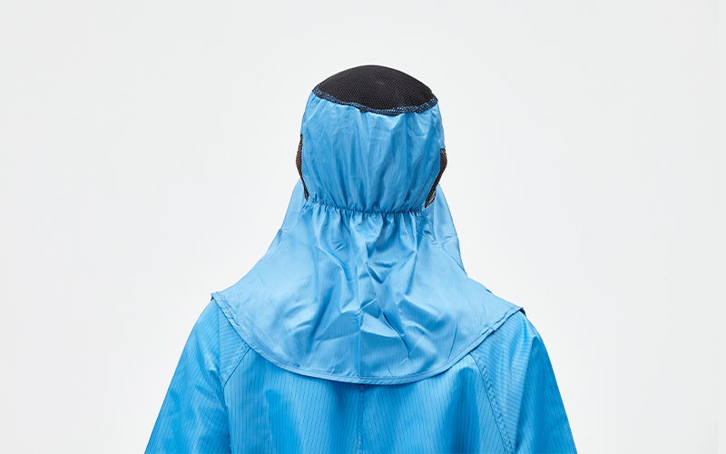 Anti-static and dust-proof dome mesh fabric patchwork shawl hat