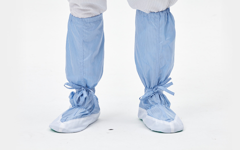 Bottines souples à semelle en tissu Esd pour salle blanche