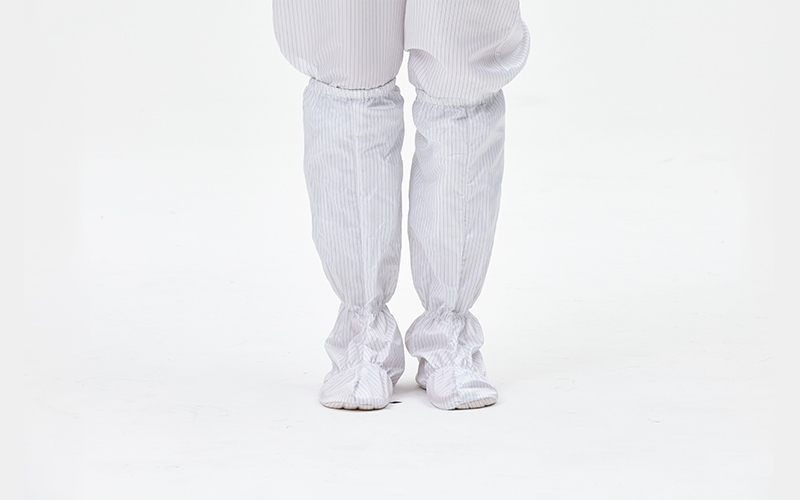 Esd fabric Sole Soft Booties for Cleanroom