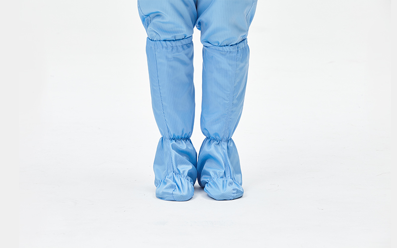 Esd fabric Sole Soft Booties for Cleanroom