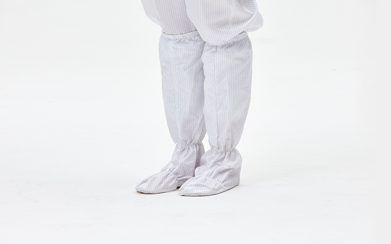 Esd fabric Sole Soft Booties for Cleanroom