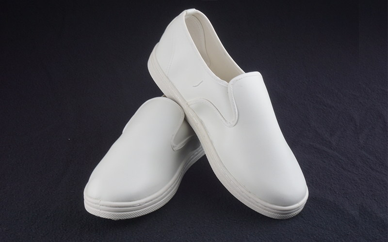 Anti-static PU soft sole work shoes