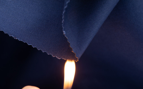Antistatischer, flammhemmender, öl- und wasserabweisender CVC-Twillstoff