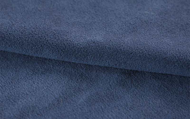 Polyester Micro Knitted Fleece Fabric Soft Anti Static