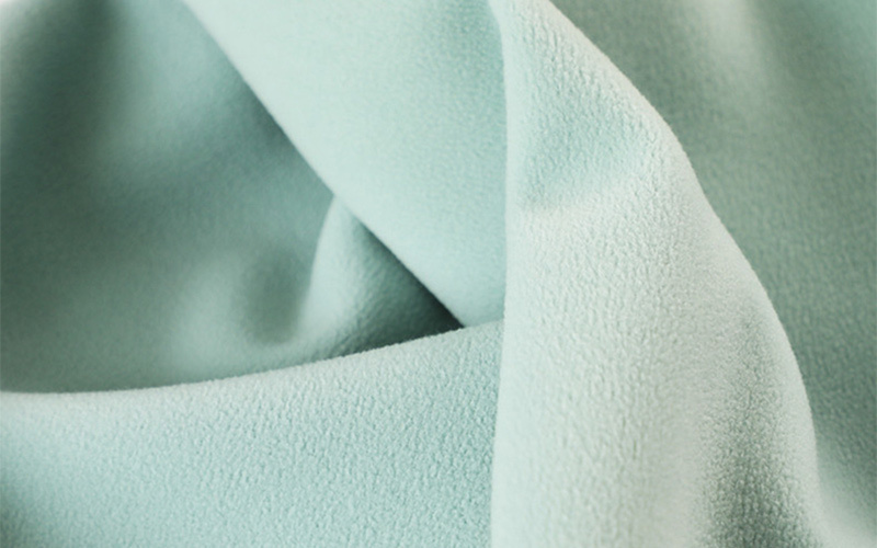 Polyester Micro Knitted Fleece Fabric Soft Anti Static