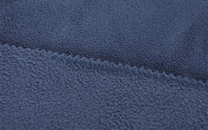 Polyester Micro Knitted Fleece Fabric Soft Anti Static