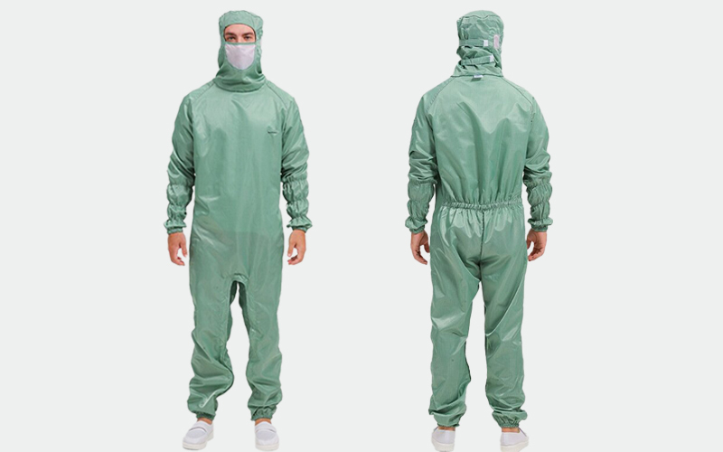 Unisex antistatic overall clothing dust-proof