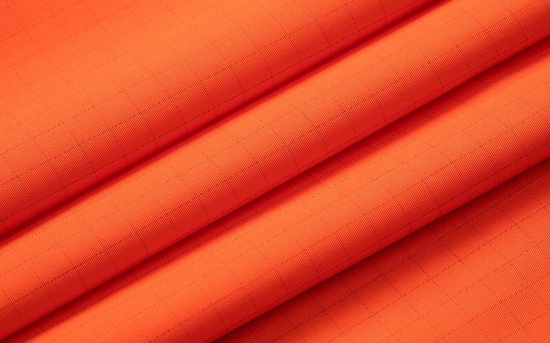 Anti-Static ESD T/C 65/35 Fabric 1.0 Grey Grid For Work Clothes