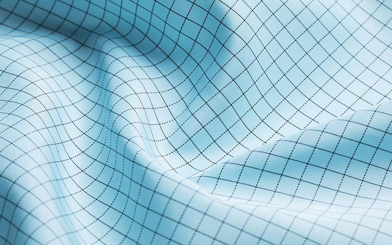 Polyester ESD Anti-static Silk Fabric 0.5 Grid For Precision,medicine,automotive