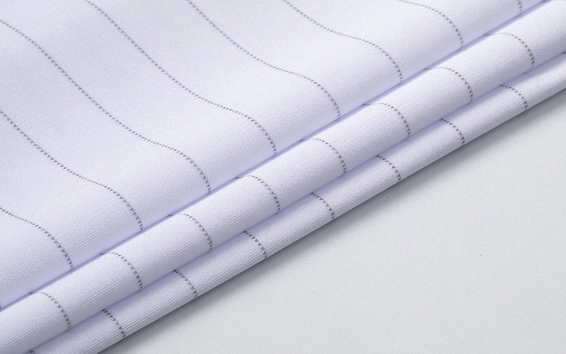 ESD Antistatic Polyester Knitted Fabric 1.6 Strip For Work Clothes