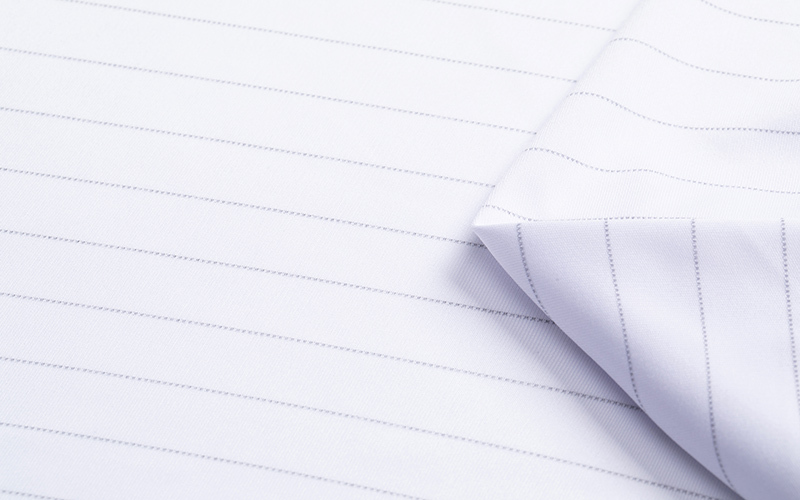 ESD Antistatic Polyester Knitted Fabric 1.6 Strip For Work Clothes