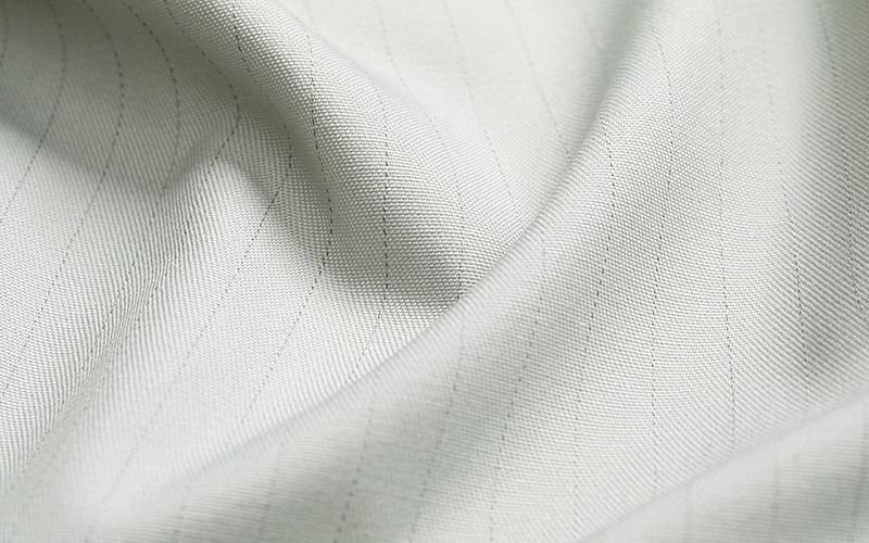 Anti-Static ESD T/C Twill Fabric 1.0 Strip For Workwear