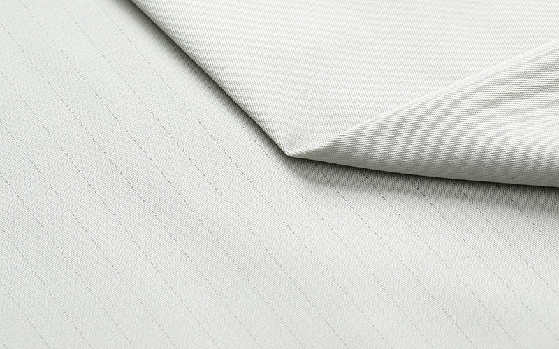 Anti-Static ESD T/C Twill Fabric 1.0 Strip For Workwear