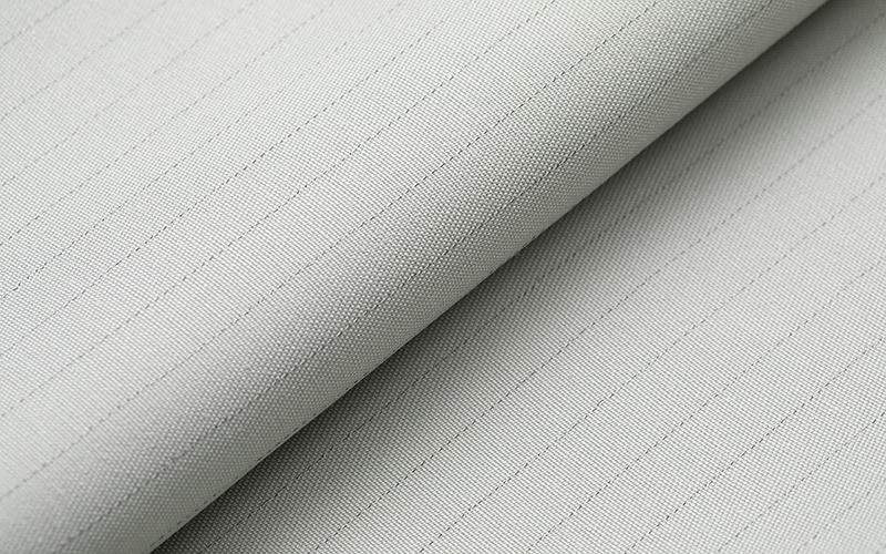 Anti-Static ESD T/C Twill Fabric 1.0 Strip For Workwear