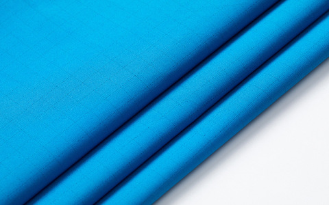 Antistatic CVC Poplin 1.0 Grid For Workwear