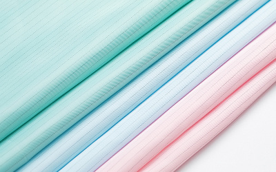 Polyester ESD Antistatic High Density Fabric 0.5 Strip For Machinery,electronics