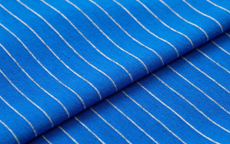 ESD Antistatic Knitted Cotton Fabric 1.0 Strip For Petrochemicals