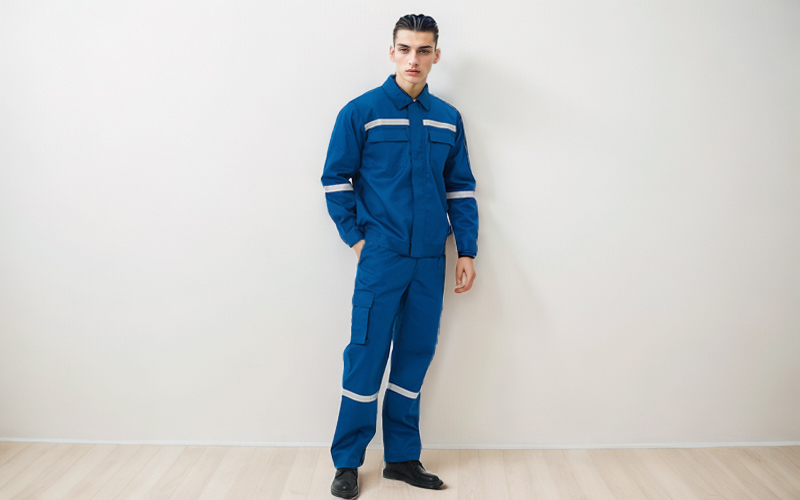 Antistatischer, flammhemmender, wasserdichter Overall für Kohlebergwerke, Petrochemie und Erdöl