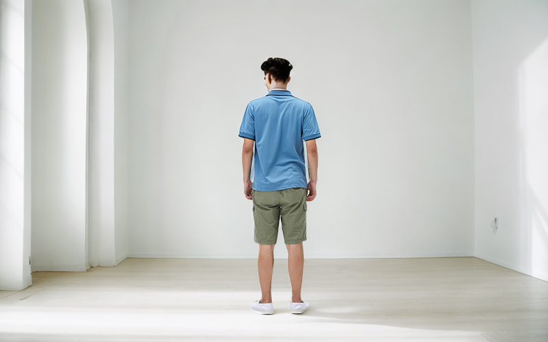 ESD-Kleidungsstück, antistatisches Polo-T-Shirt, kurzärmelig, für Arbeits-/Arbeitskleidung