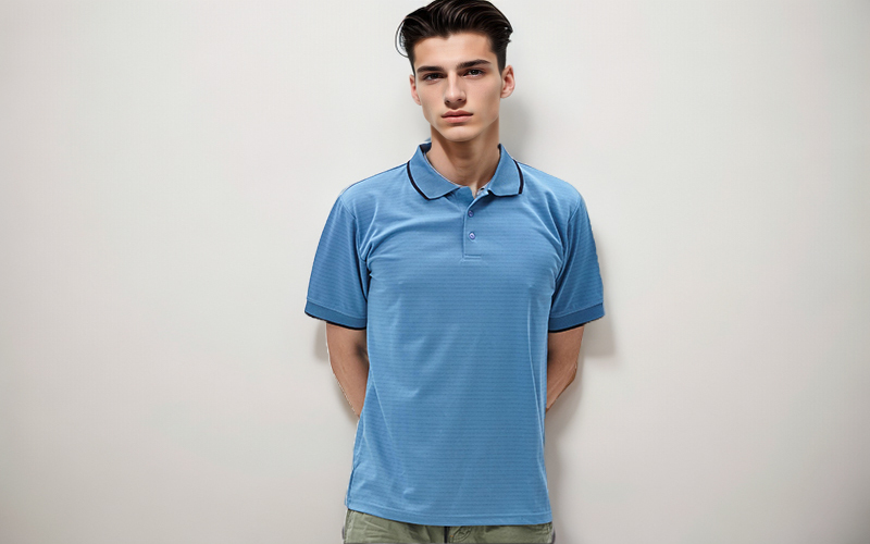 ESD-Kleidungsstück, antistatisches Polo-T-Shirt, kurzärmelig, für Arbeits-/Arbeitskleidung