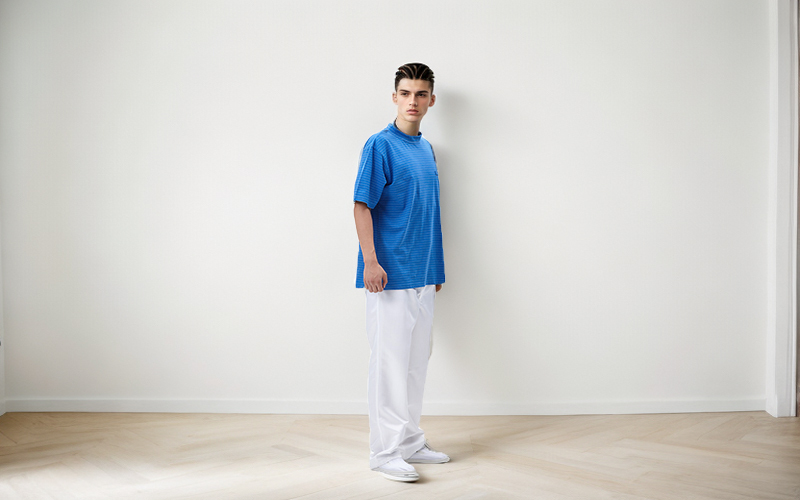 ESD Garment Antistatic Round Collar T-Shirt /short-sleeved Work Clothes, Workwear