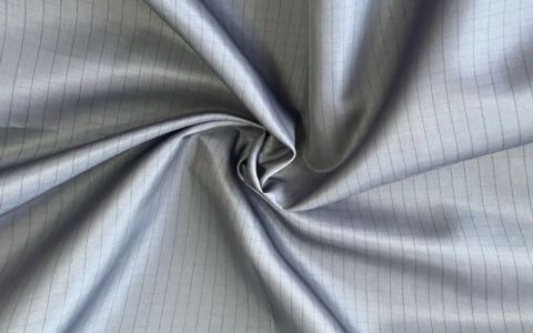 Polyester ESD Anti-static Twill fabric 0.5 grid