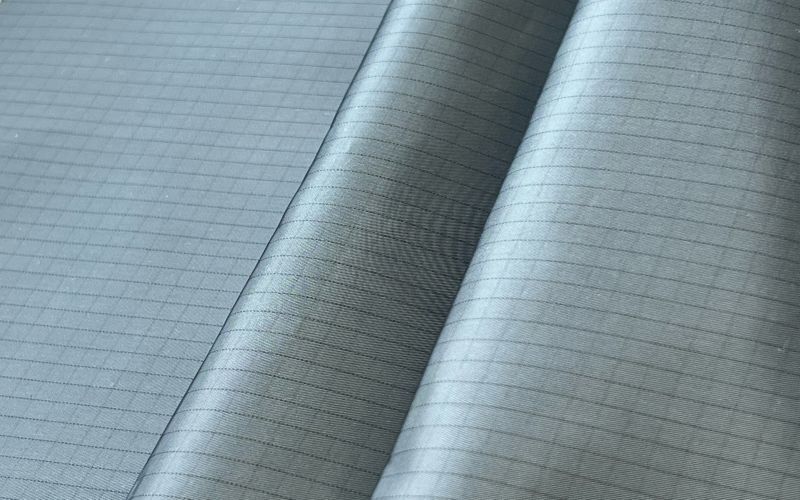 Polyester ESD Anti-static Twill fabric 0.5 grid