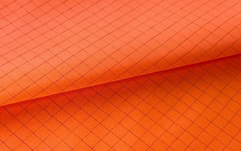 Polyester ESD Anti-Static And Fluorescent Fabric 0.5 grid