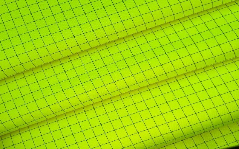 Poly Oxford Antistatic 0.5 grid fabric