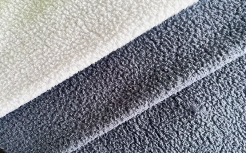 Anti Static Polyester Knitted Polar Fleece Fabric