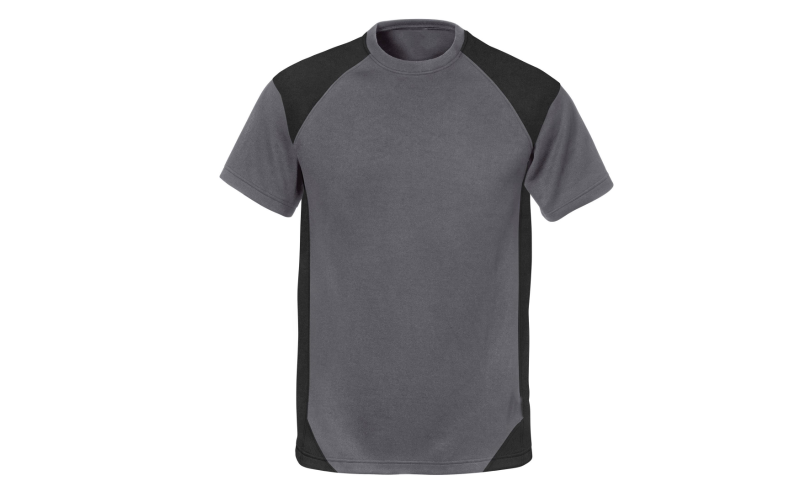 Anti-bacterial and anti-static short-sleeved T-shirt