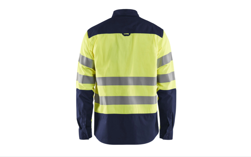 High visibility flame-retardant reflective shirt