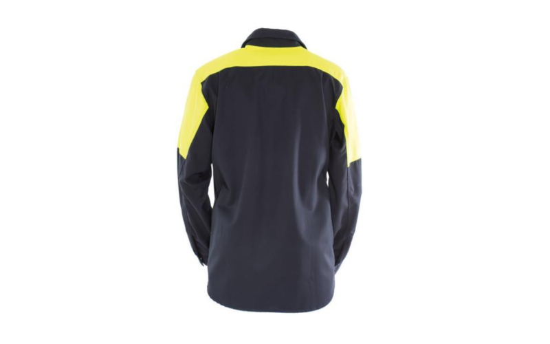 Pure cotton Flame-retardant color contrasting shirt