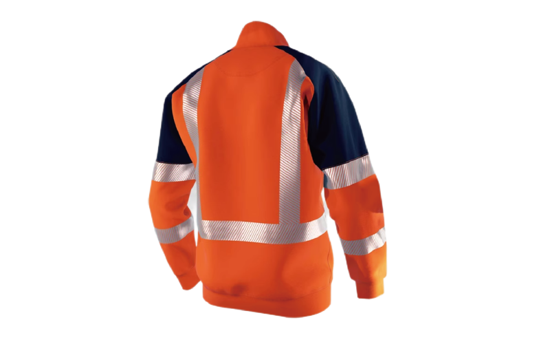 Stand collar reflective Anti-static Polar Fleece jacket