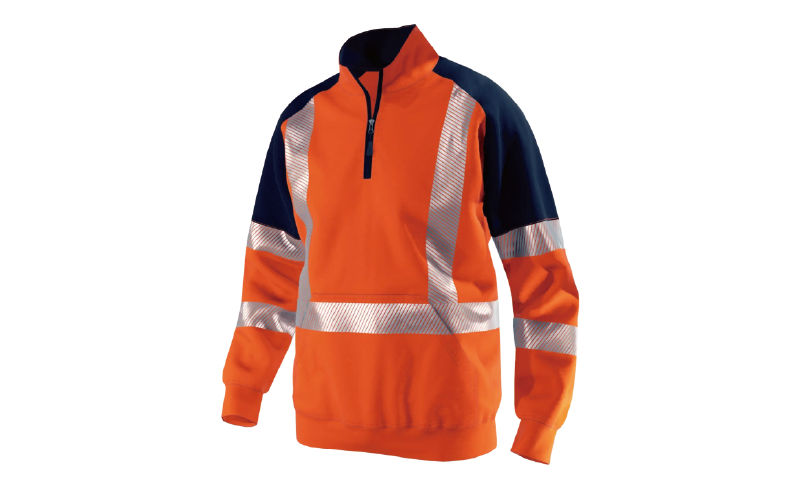 Stand collar reflective Anti-static Polar Fleece jacket