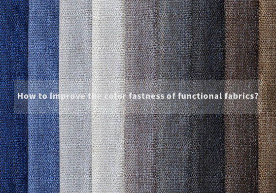 Jak zlepšit stálobarevnost funkčních látek?