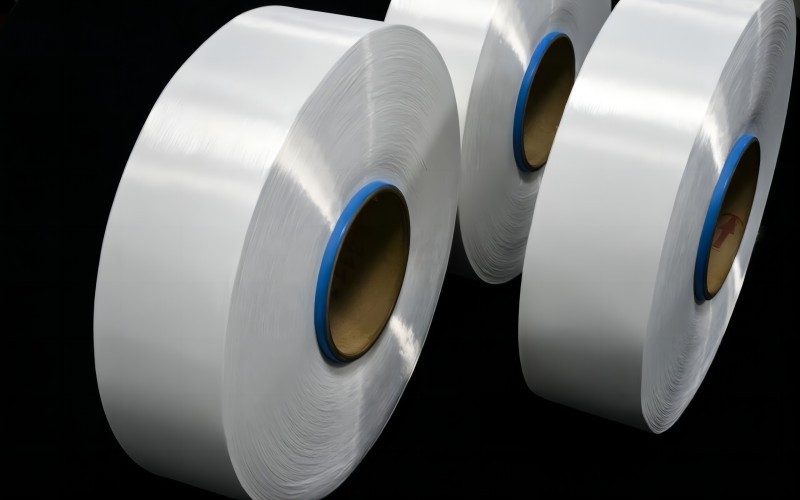 Single component non-spandex elastic