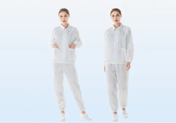 静電気放電 作業服を着用しないと、製品が不適格になる可能性があります。