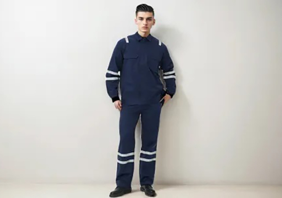 احتياطات ارتداء ملابس العمل المقاومة للهب